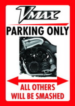 VMAX PARKING ONLY